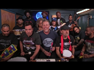 Metallica jimmy fallon enter sandman