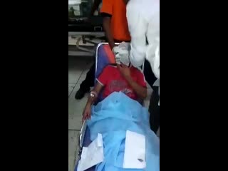 Удаление ножа из головы