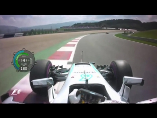 F1 2016 austrian gp lewis hamilton onboard pole position lap