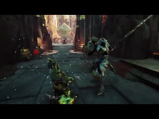 Godfall combat footage (a fraction of the footage from an unreleased trailer i have)