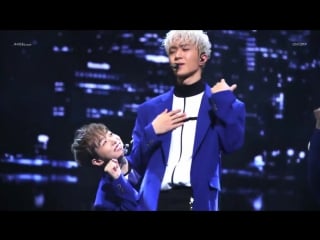 Fancam • 170802 • onf • laun and wyatt on debut showcase