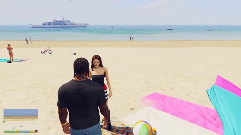 Оторвался с девушкой на яхте реальная жизнь в гта 5 моды! обзор мода в gta 5! иг