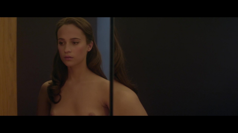 Голая (алисия викандер) alicia vikander из машины ex machina