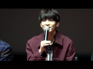 |fancam| wonwoo | 180211 @ 'director's cut' special gv