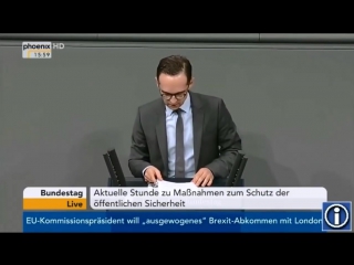 Justizminister heiko maas verplappert sich radikal