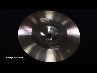 Centent age b20 20 china cymbal