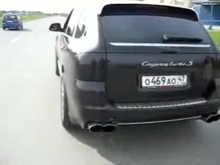 Techart exhaust sistem for porshe cayenne