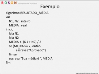 Aula 10 desvio condicional simples (se então)