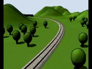 Intermodal freight blender animation