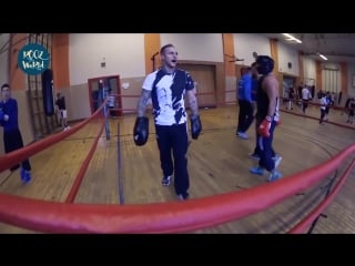 Kontra k als boxtrainer der ultimative leistungstest! vlog roozworld