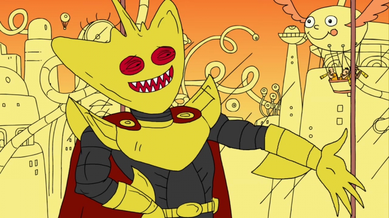 Superjail season 2 ep03 lord stingray crash party