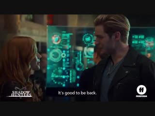 Who else knew from that awkward hug jace wasnt all better see clace in shadowhuntersseason3 streaming now on