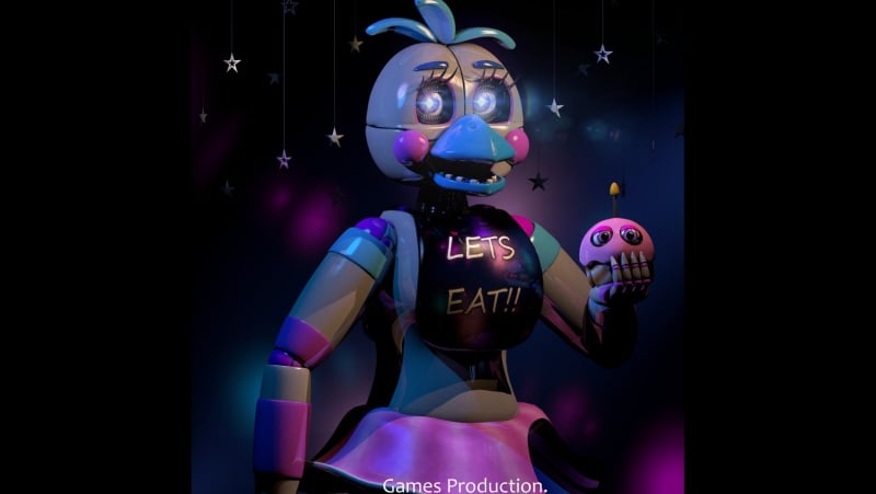 Fnaf 6 новый секретный аниматроник ! фантайм чика найдена в первой части fnaf