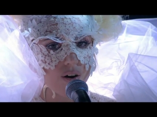 Lady gaga dance in the in alexander mcqueen`s outfit awesome,enough to say