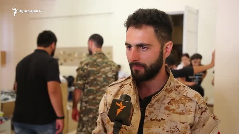 Գյումրիում օգնություն են հավաքագրում արցախի համար