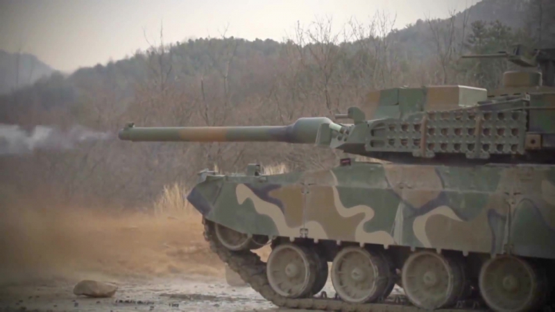 Учебные стрельбы танков k 2 black panther
