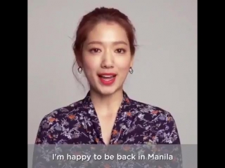 #parkshinhye fun meeting & concert in philippines