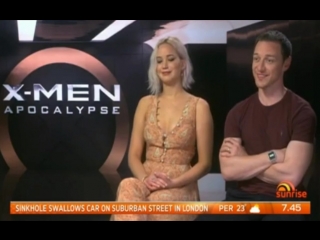 Steve hargrave caught up with jennifer lawrence, james mcavoy and michael fassbender about the latest installment of the blockbu