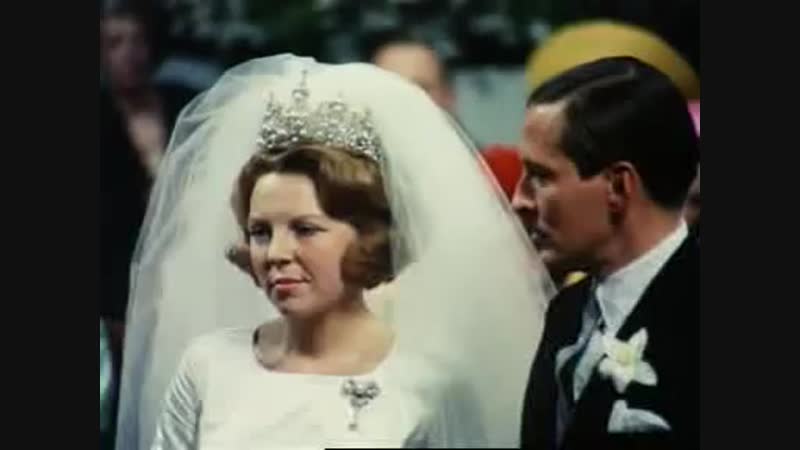 Свадьба королевы нидерландов беатрикс и клауса фон амсберга, 10 марта 1966 г