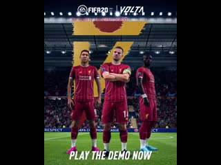 Are you ready play as lfc in the fifa20 demo now ️