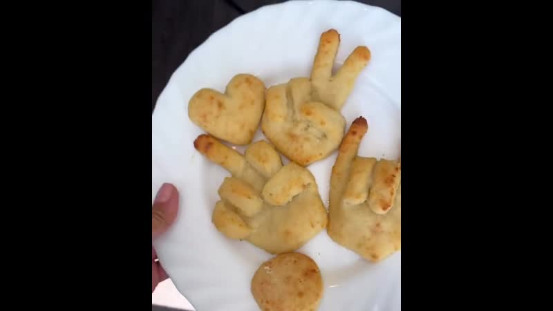 Творожные печеньки