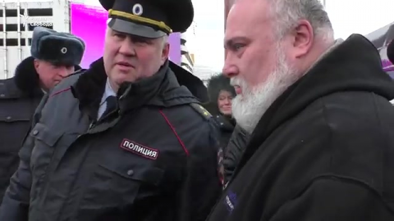 В реутове бастуют дальнобойщики (17 04 2017)