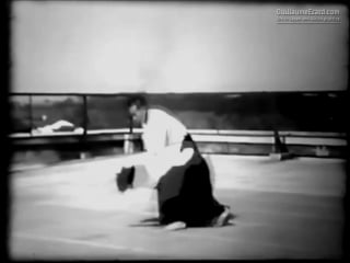 Kisshomaru ueshiba doshu rare aikido demonstration (1957)