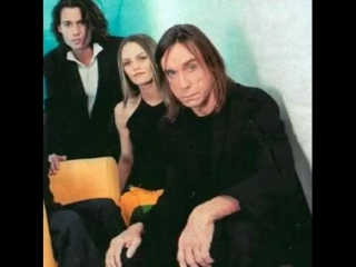 Johnny depp, vanessa paradis, iggi pop