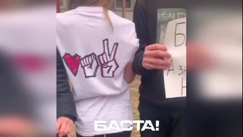 Студэнты бнту правялі акцыю салідарнасці з рабочымі заводаў