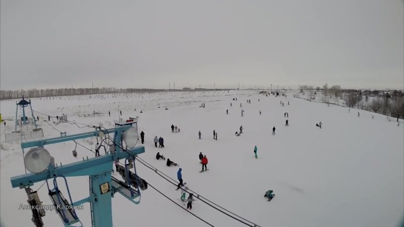 Горнолыжный комплекс склон п малая царевщина