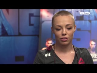 Rose namajunas im close to cracking joannas code