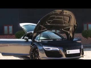 Audi r8 4 2 fsi v8 430ps quattro 2dr s tronic coupe in daytona grey 2014