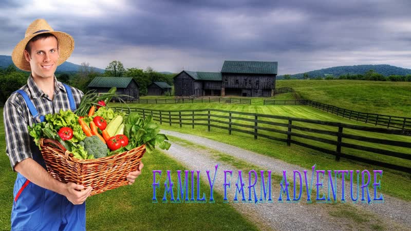 Прохождение family farm adventure # 1 изучаем ферму