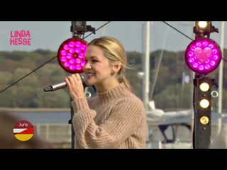 Linda hesse «herz voraus» zdf fernsehgarten on tour