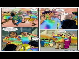 Velamma ep 8 holi the festival of colors and