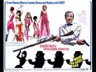 Where the spies are (1965) 1080p david niven, françoise dorléac, john le mesurier