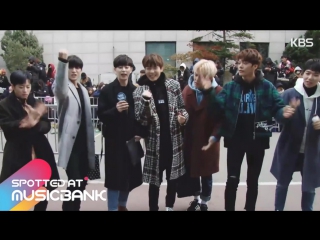 [interview] 171117 100% rockhyun uni+b red @ 'spotted at musicbank'