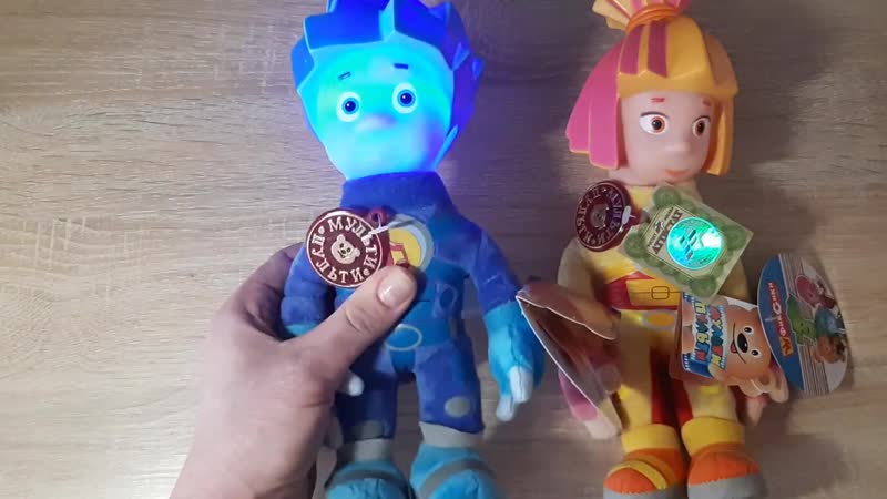 Нолик и симка фиксики мягкие игрушки мульти пульти