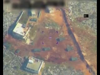 Muhaliflere topçu desteği veren tsk obüsleri i̇halar tarafından görüntülenmiş