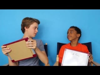 Adorable q&a with jacob hopkins (gumball) and terrell ransom jr (darwin)!