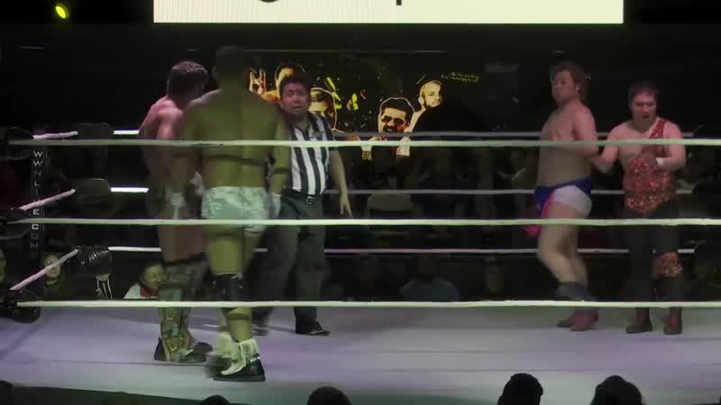 Antonio honda &amp; danshoku dino vs joey ryan &amp; royce isaacs