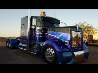 Шикарный kenworth 900 custom