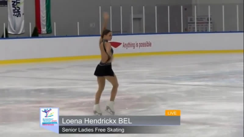 Loena hendrickx – fs – budapest trophy 2020
