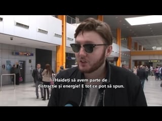 James arthur's first interview in cluj