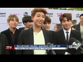 170523 korean pop group bts at the billboard music awards @ ktnv channel 13