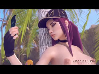 Akali ahri beach sex party