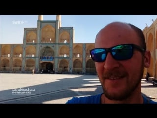 Auf dem rad nach teheran