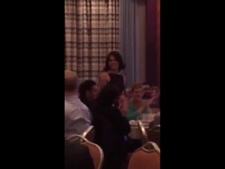 Lana at celibrity dim sum