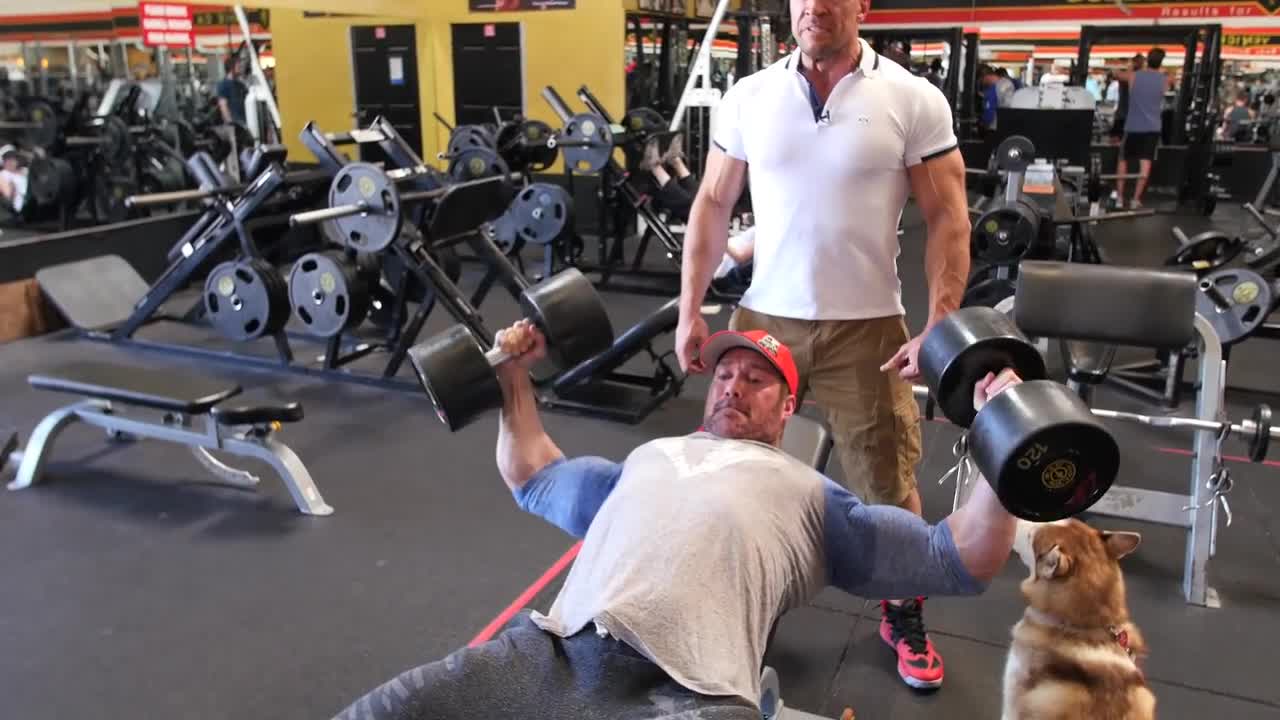 Тренироа грудных с mike ohearn часть 2