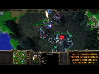 Sonik + bizzare vs syde + beez мощный 2х2 cast #54 [warcraft 3]